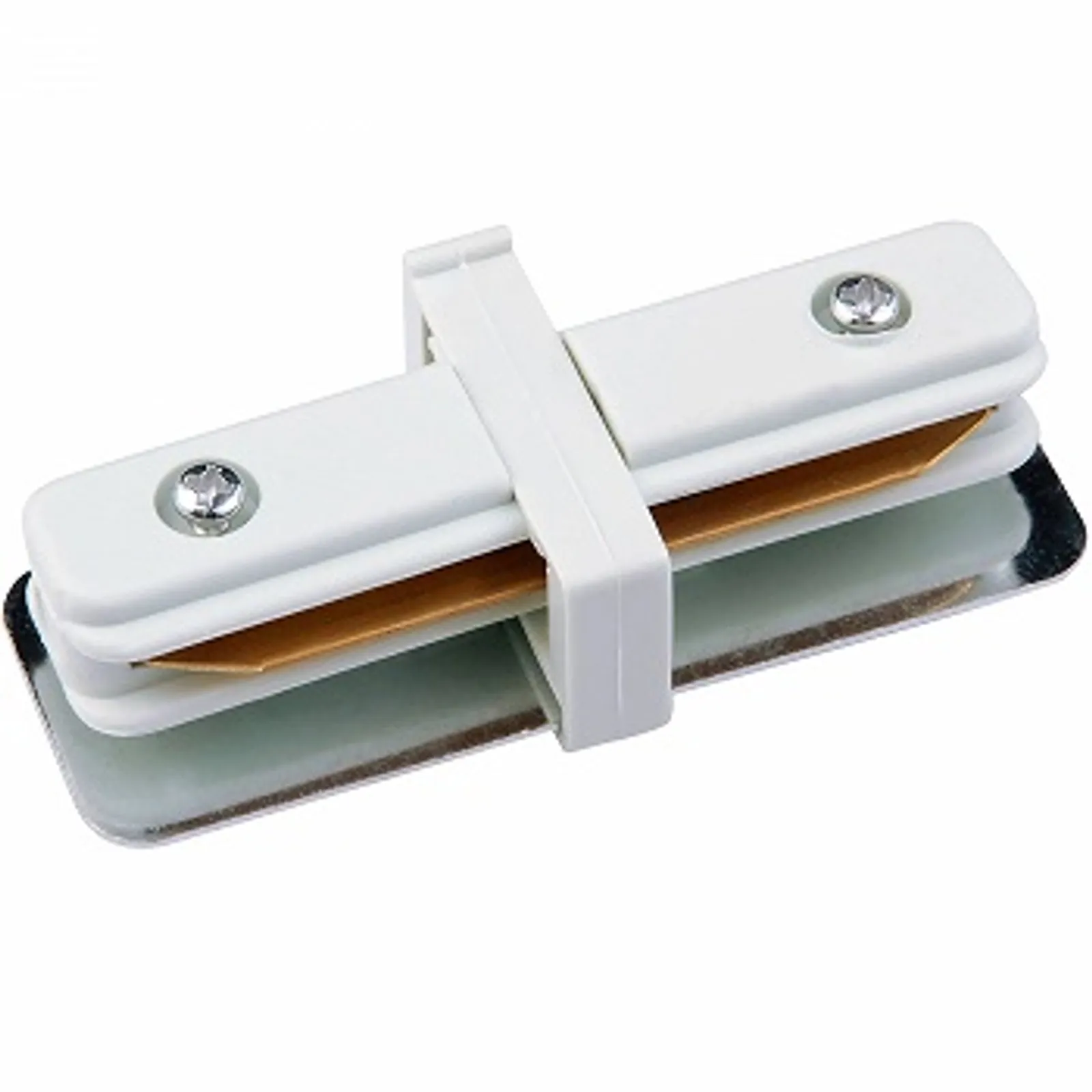 Modelo similar ao Conector T para trilho eletrificado - Conector Reto
