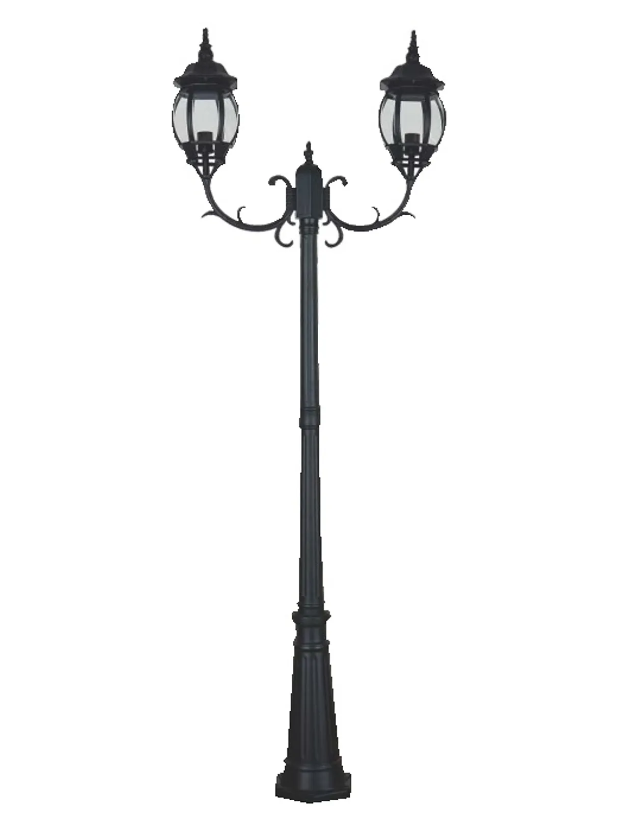Poste Clássico Decorativo com 2,4m Modelo Francês
