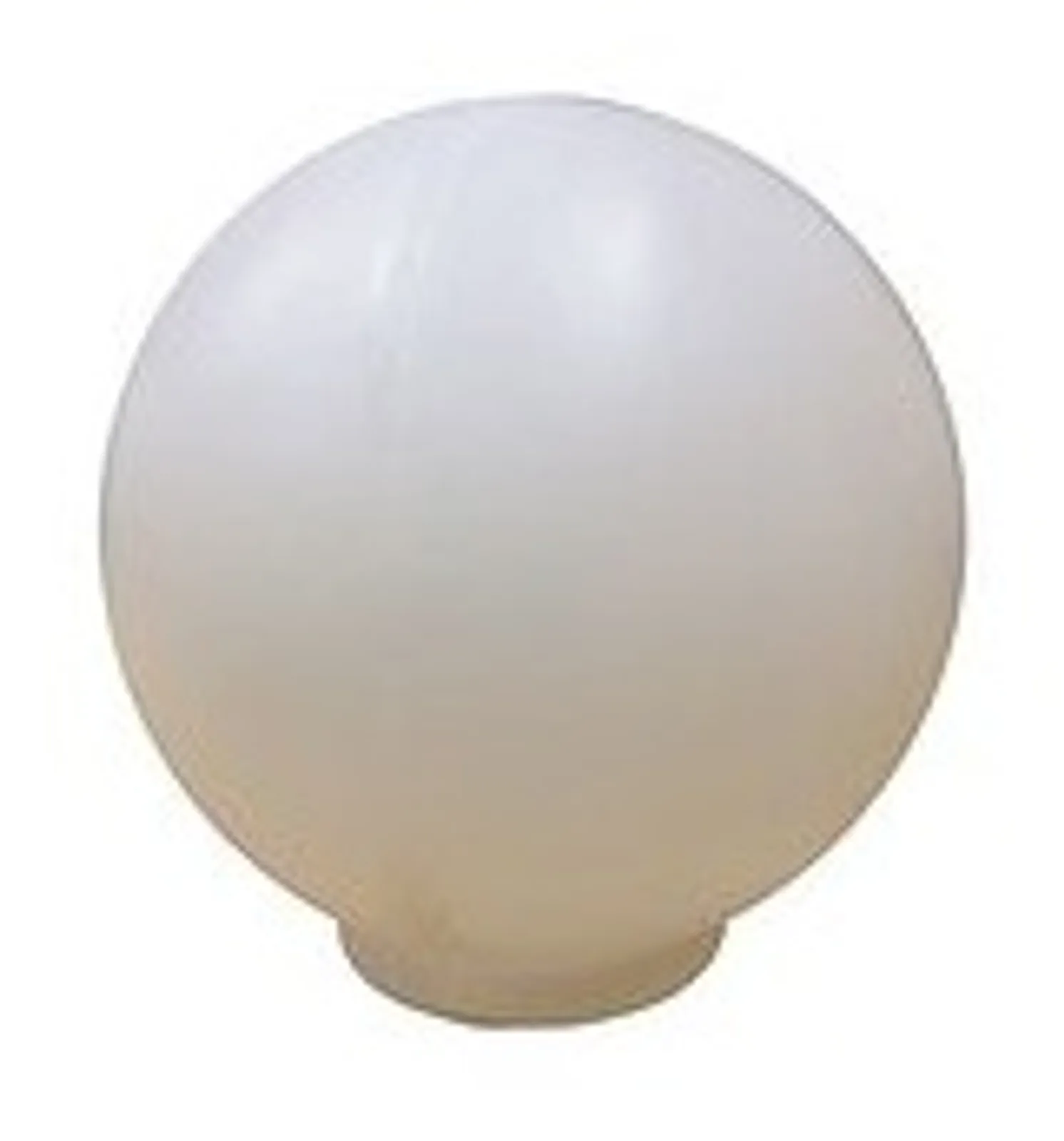 Similar a Globo de Vidro Leitoso com Colarinho, Globo de Plástico leitoso