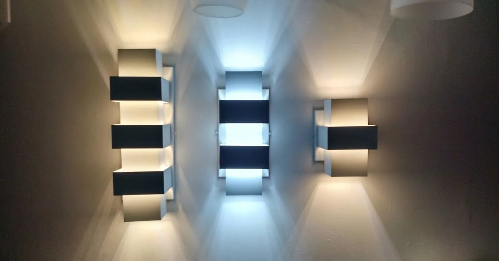 Arandela decorativa halopin halógena ou G9 led