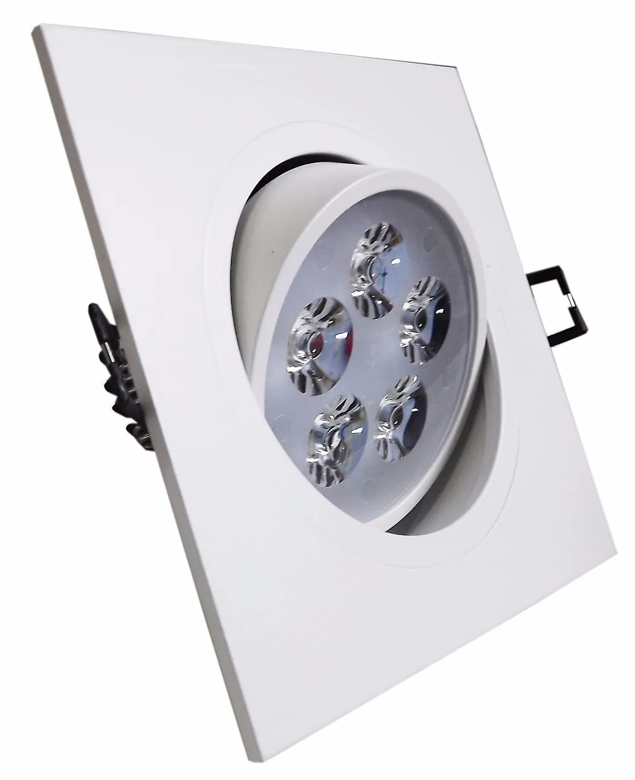 Spot Downlight Direcionável Quadrado de Embutir