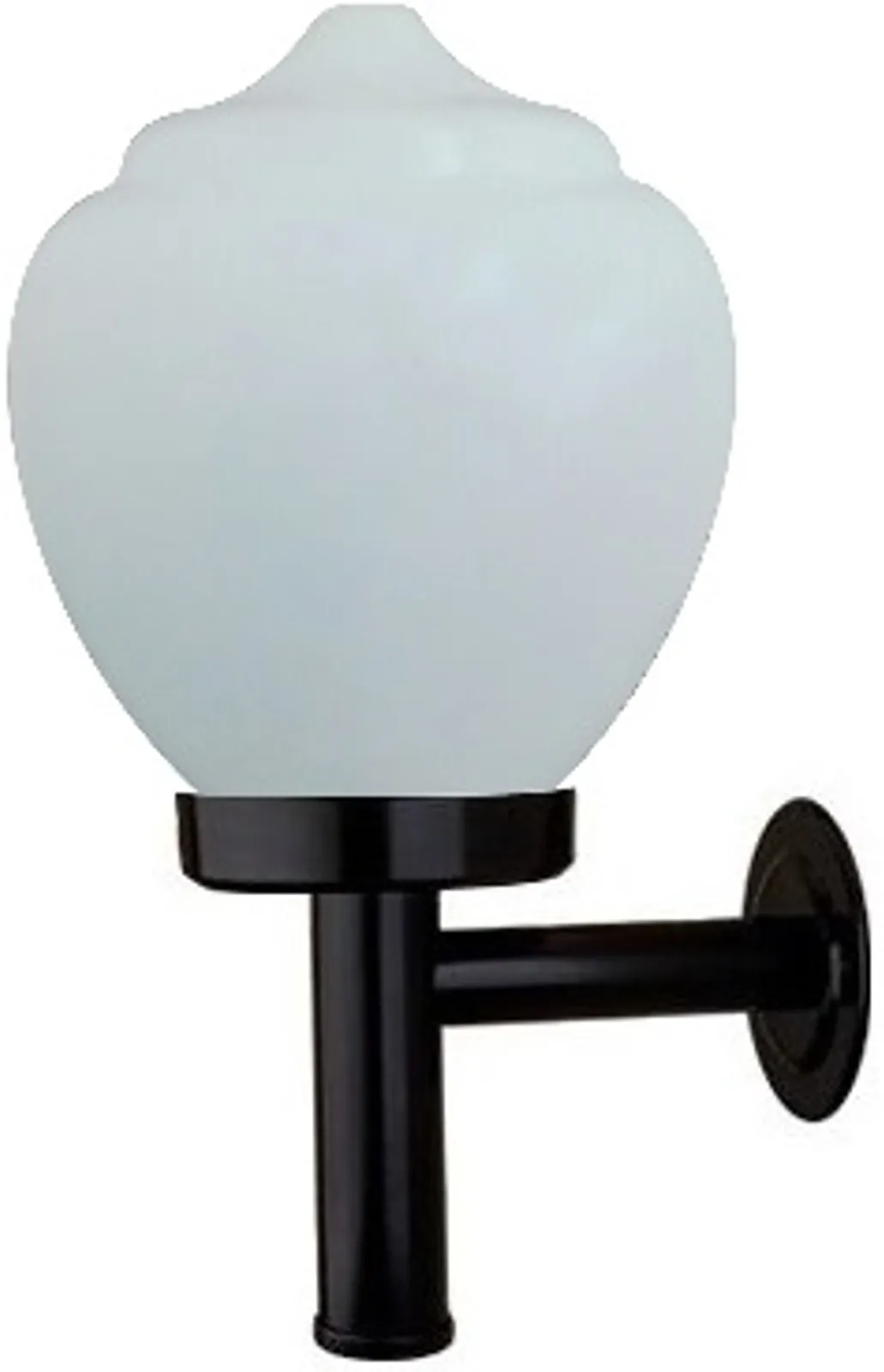 Globo de Plástico Celeste Português para Poste - Arandela com Globo Português Celeste