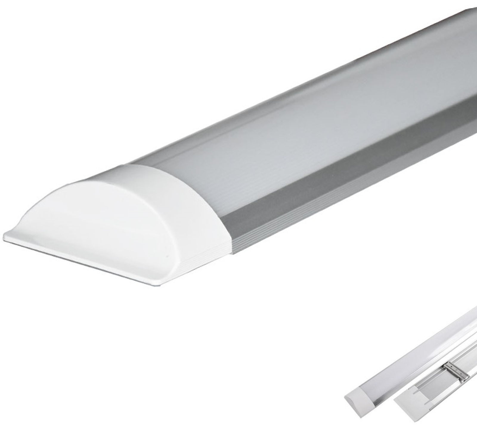 Luminária Led Linear Sobrepor com 2400mm HO