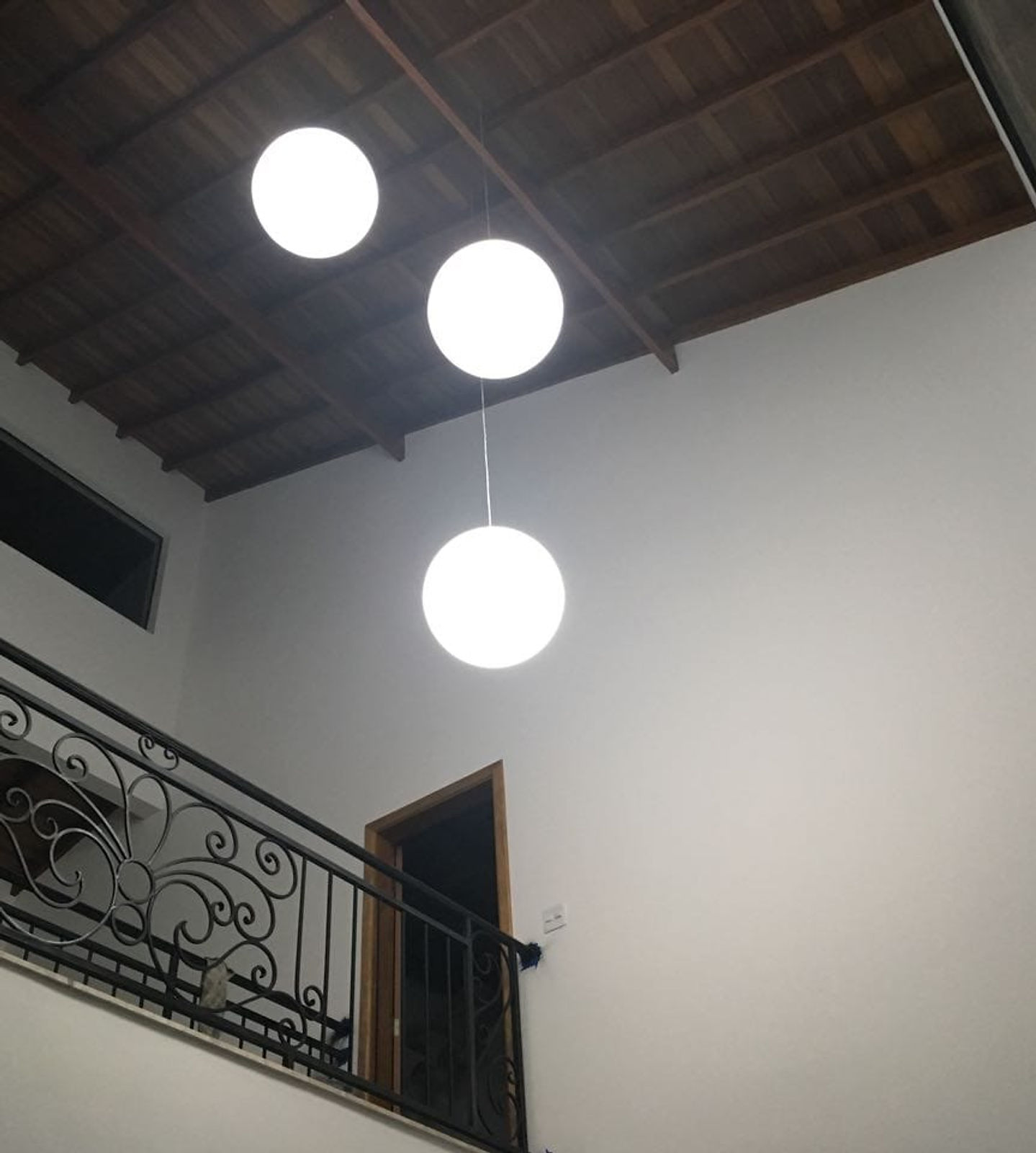 Luminária Decorativa Pendente Globo 50cm