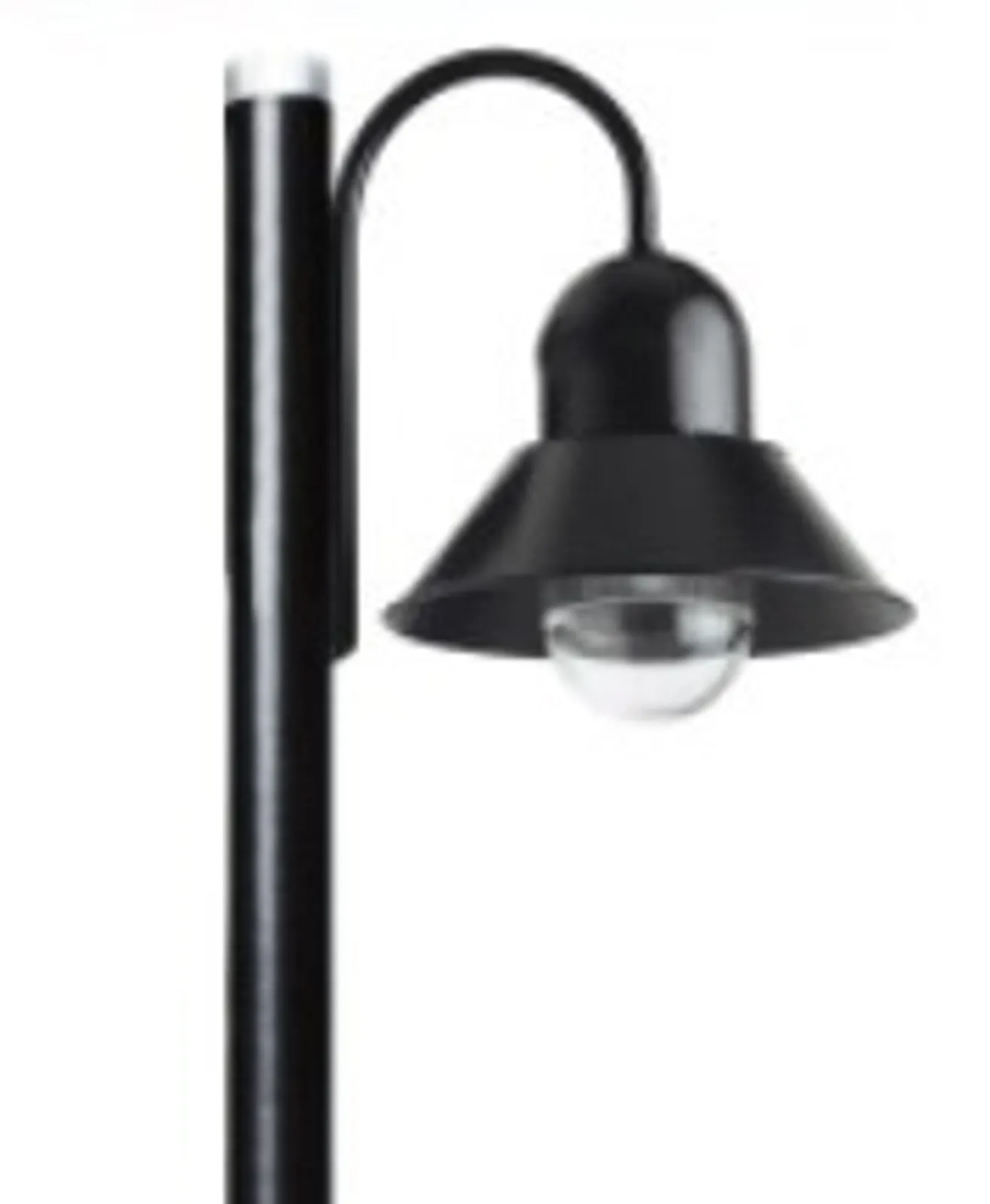 Poste Decorativo Chapéu com Vidro Dalila
