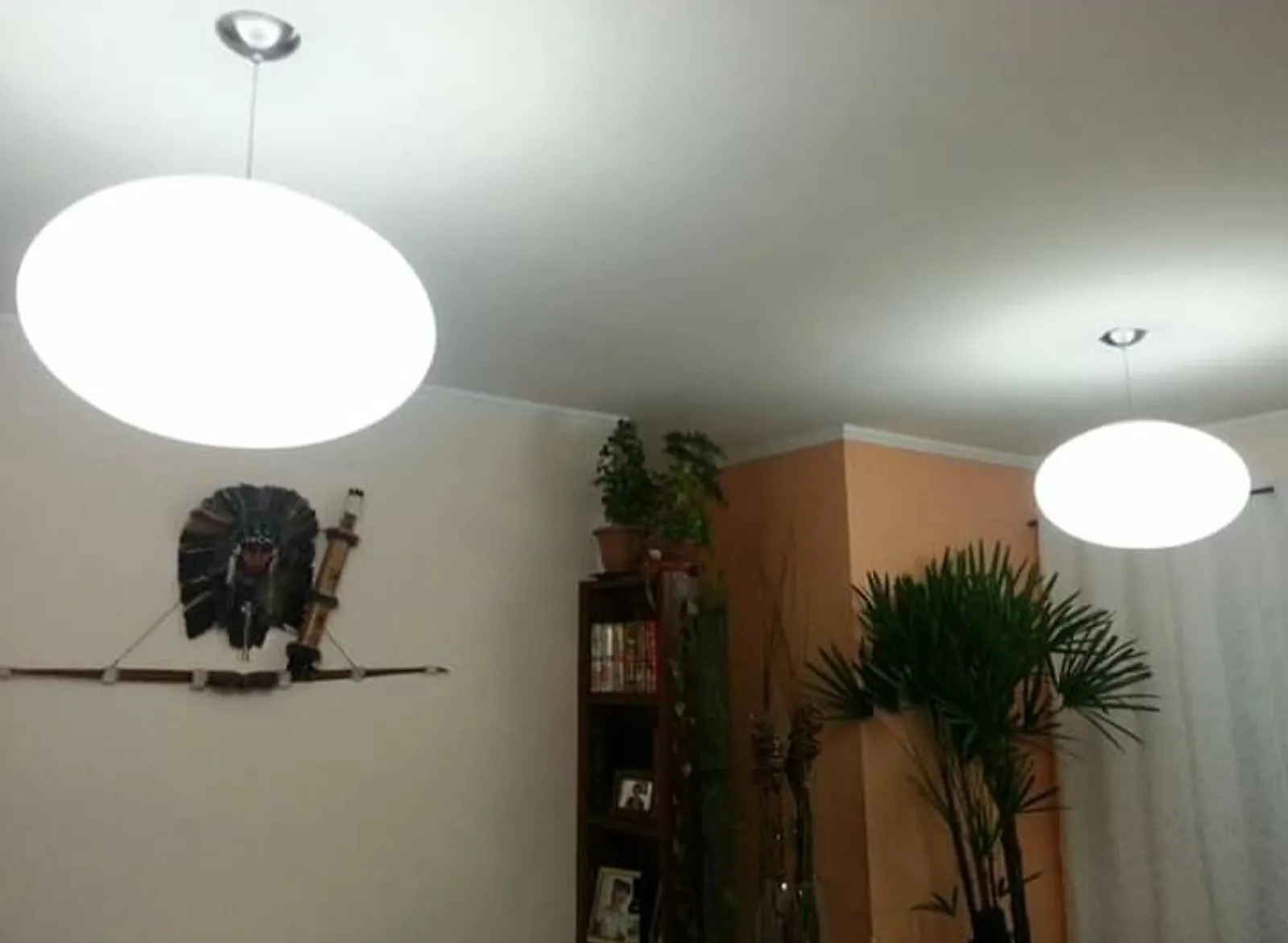 Luminária Decorativa Pendente Globo Ovni