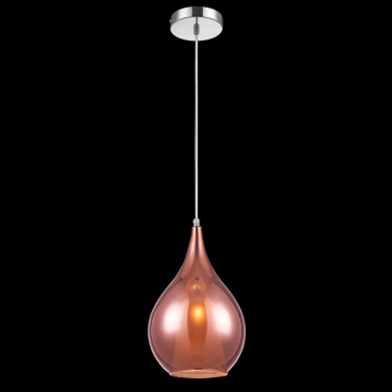 Luminária Pendente Decorativo em Vidro G9