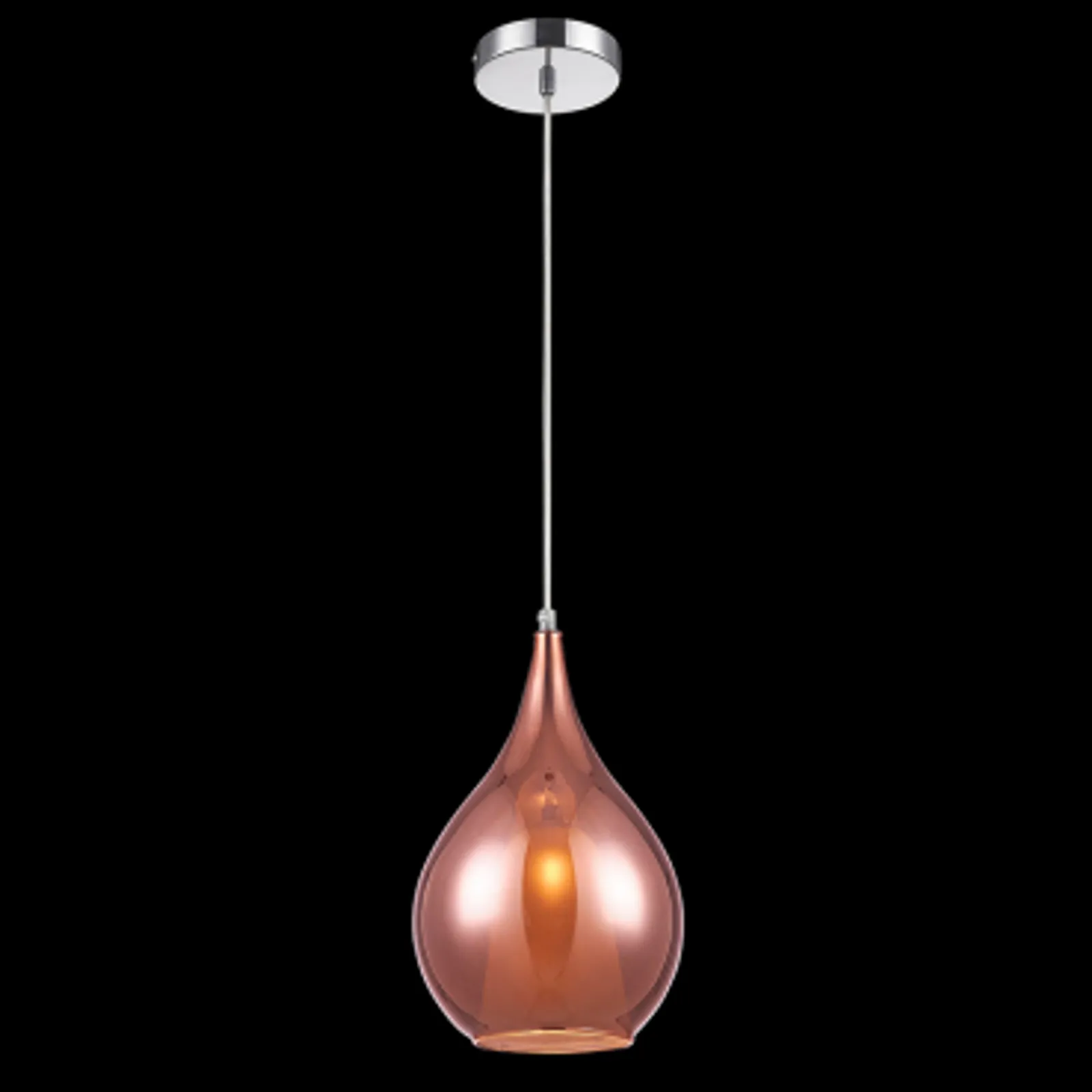 Luminária Pendente Decorativo em Vidro G9