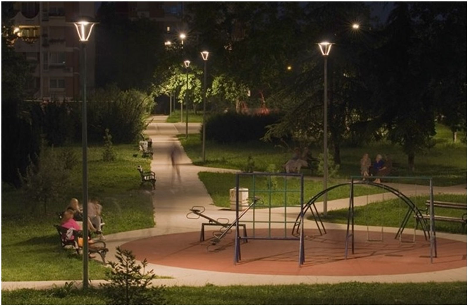 Luminária Led Decorativa para Poste Externo
