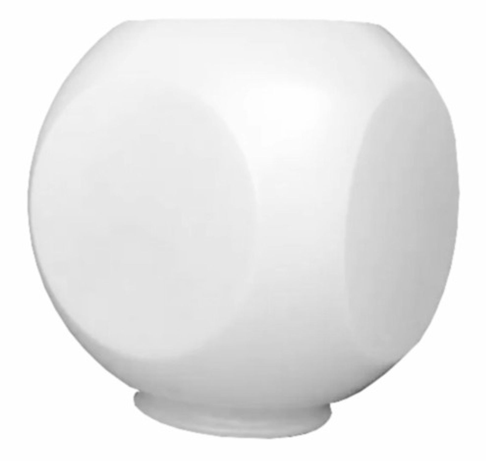 Globo de Plástico Dado com Colarinho
