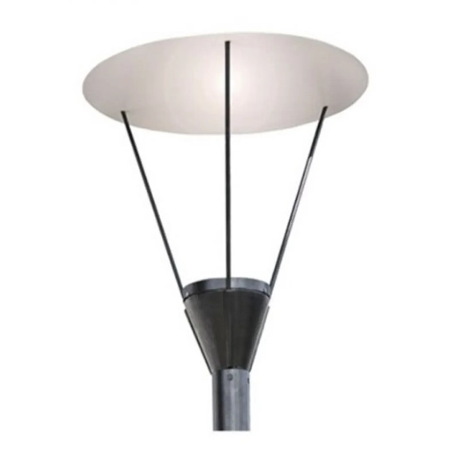 Luminária Poste Decorativa com Rebatedor Luz Indireta