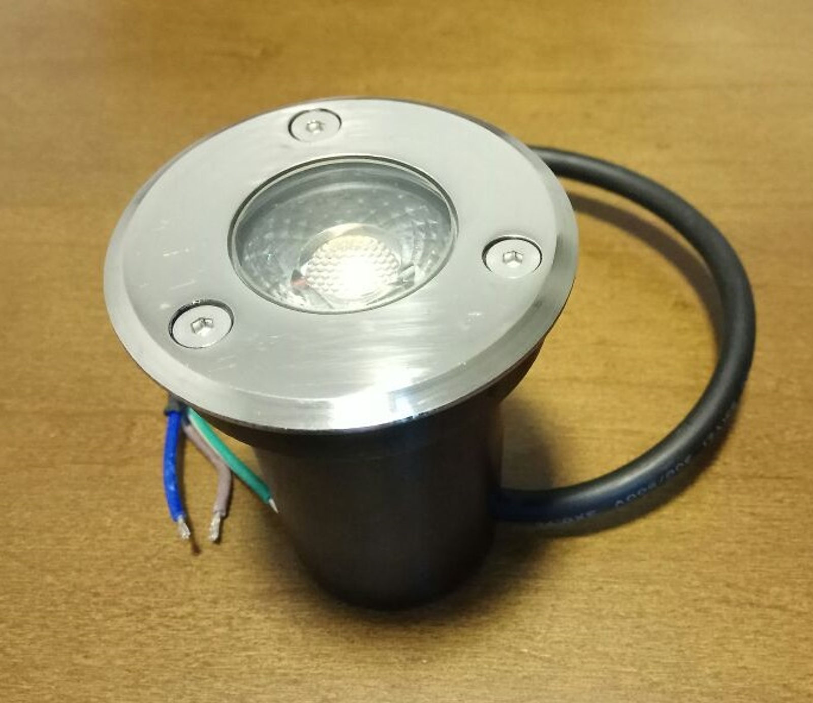 Embutido de Solo Led 3w Cob Inox IP67 - Foto 1 