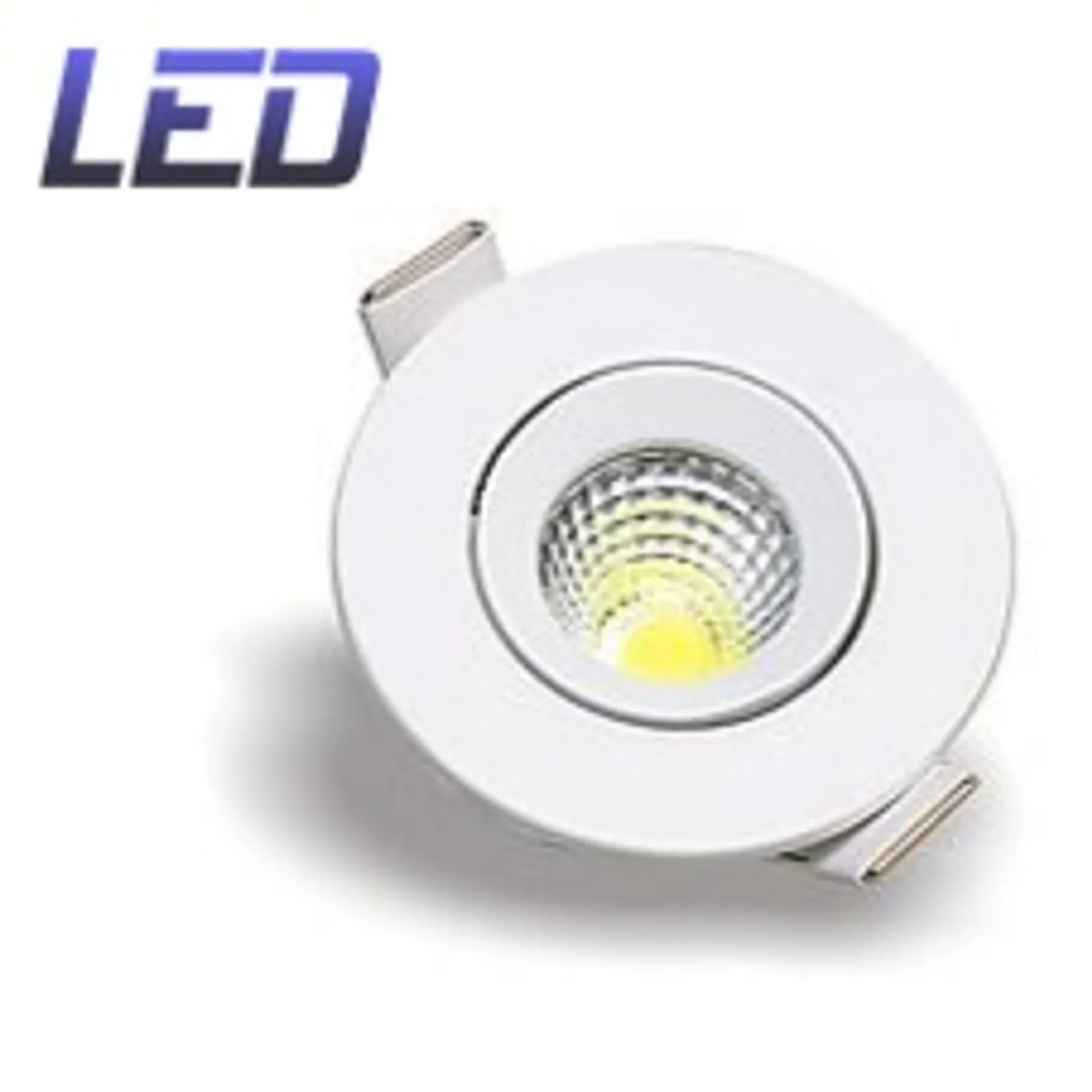 Spot led 3W COB - embutir