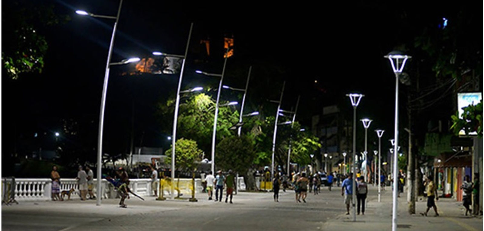 Luminária Led Decorativa para Poste Externo