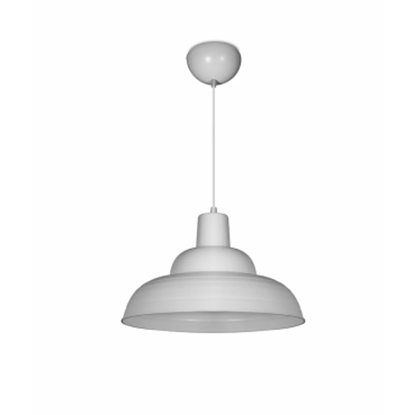 Luminária Pendente Retrô em Alumínio E-27