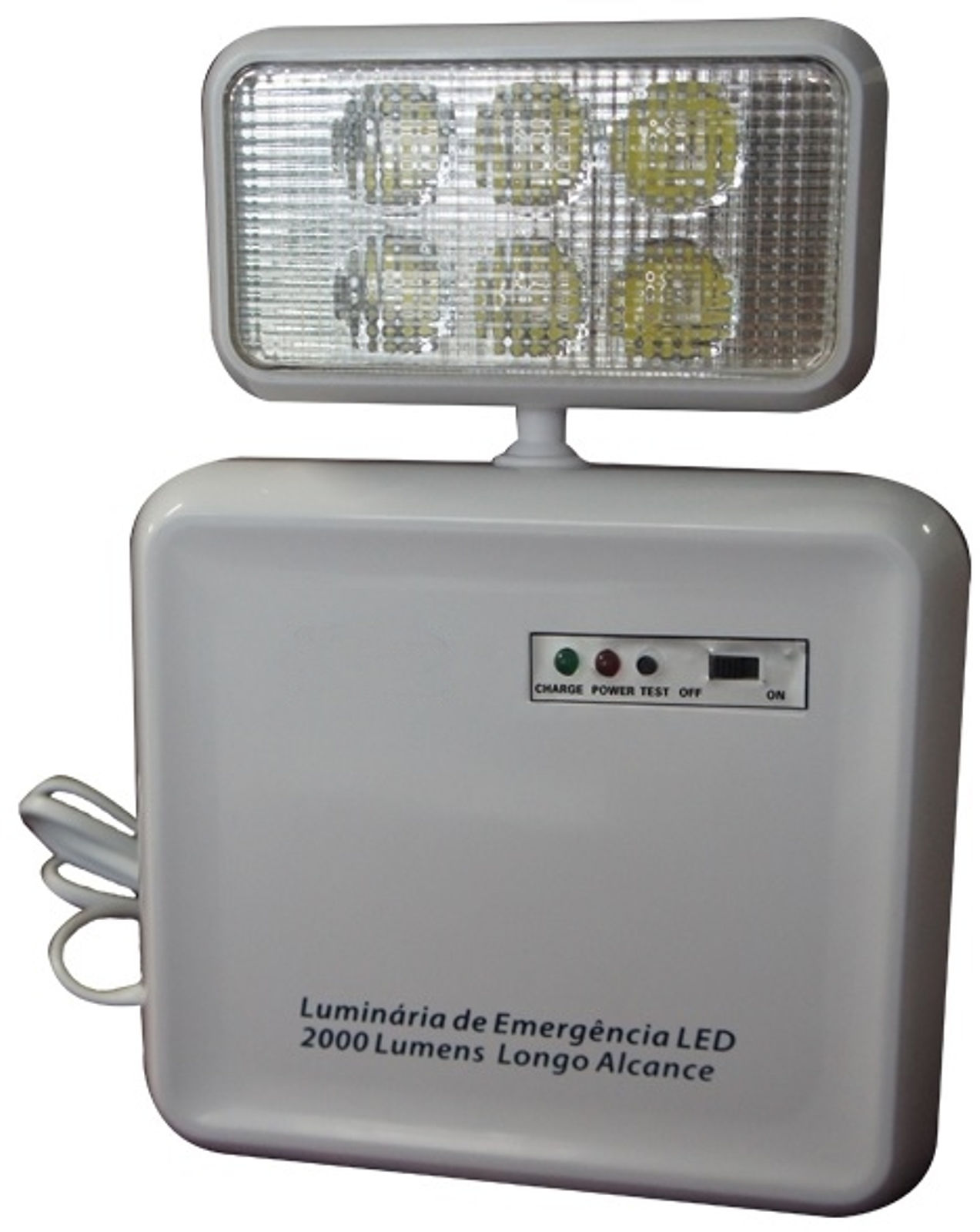 Similar a Luminária de Emergência com 2 Faróis de Led  - Ames Iluminação - 2