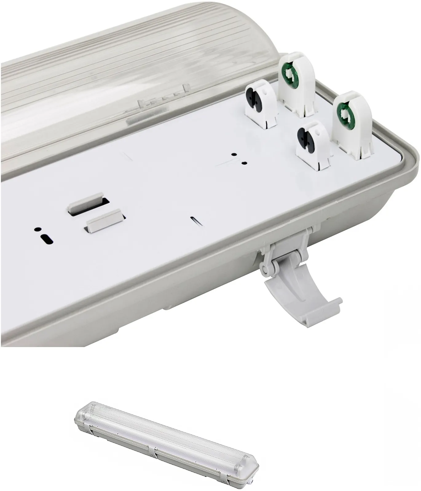 Luminária Hermética IP-65 - Ames Iluminação - Imagem