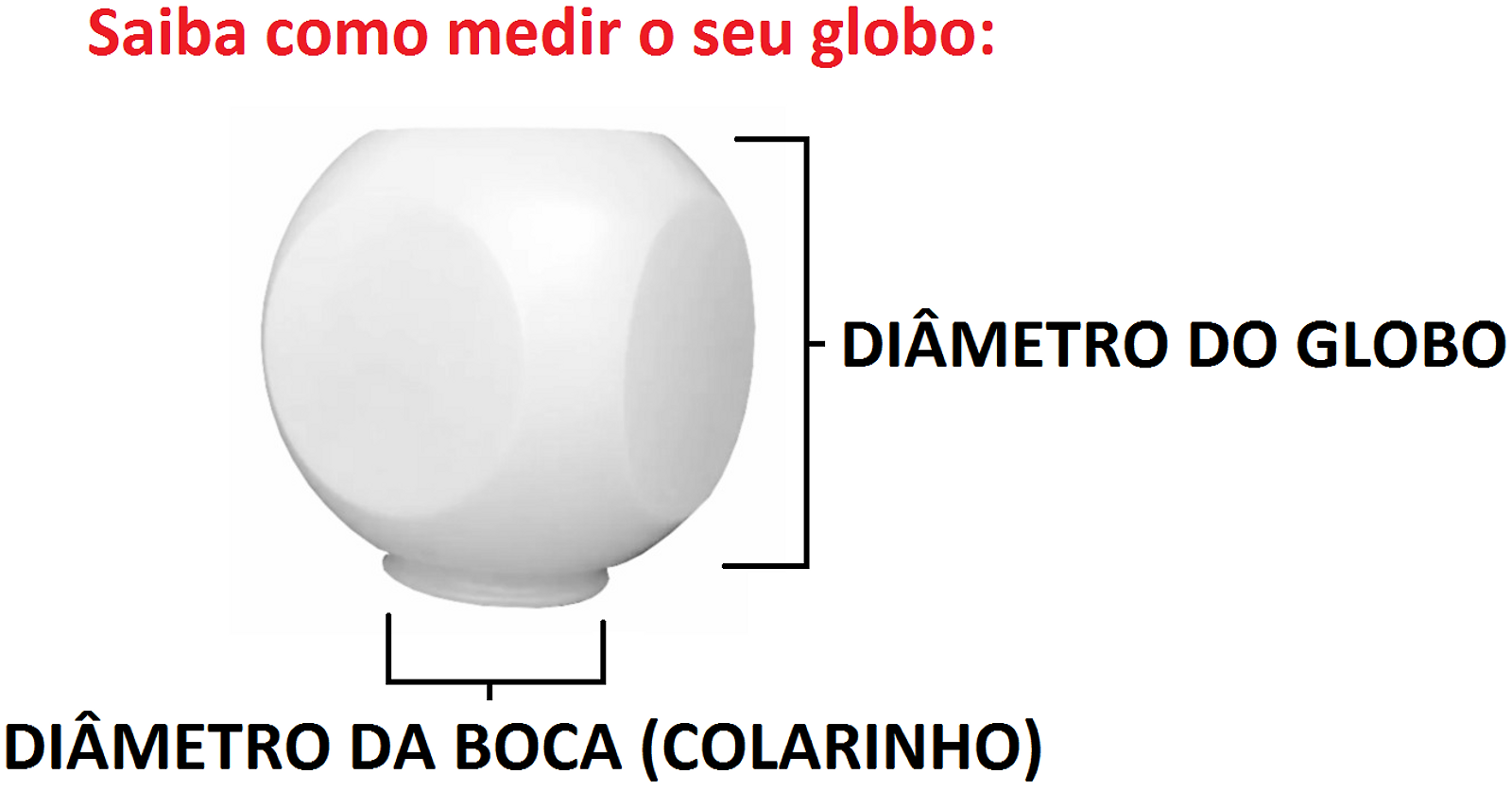 Globo de Plástico Dado com Colarinho saiba como usar: