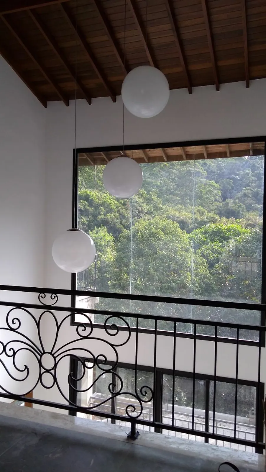Luminária Decorativa Pendente Globo 38cm