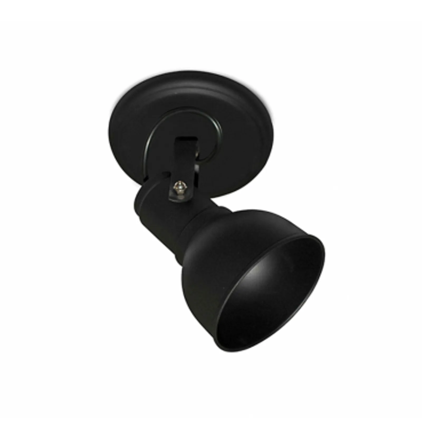 Spot Sobrepor E-27 para Lâmpada Bulbo - Preto
