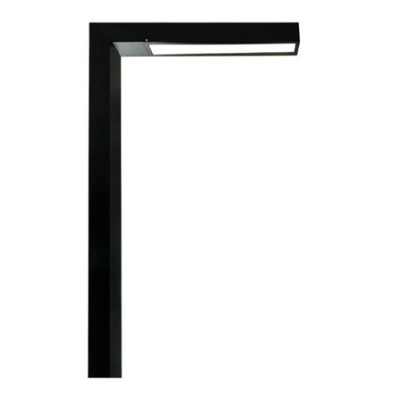 Poste Decorativo Quadrado com Led 50w